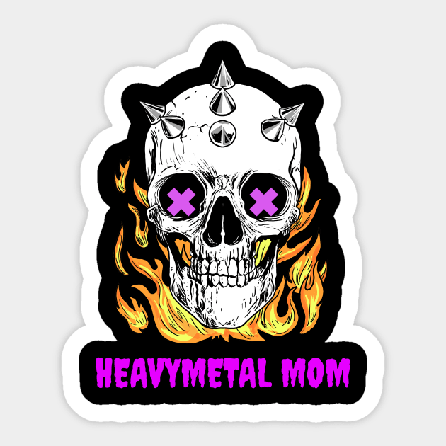 HeavyMetal - Metal Mom Sticker by WizardingWorld